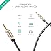 Ugreen 3.5mm Male to Male Auxiliary Aux Stereo Professional HiFi Cable with Silver-Plating Copper Core, Gold Plated, Nylon Braid, Tangle-Free for for Audiophile/Musical lovers Silver, 3m 10ft
