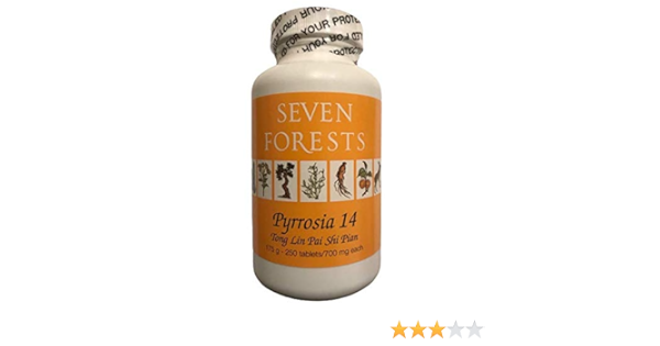 Amazon Com Pyrrosia 14 Tablets 250 S Health Personal Care