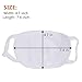 Kawaii Muffle Mask,Aniwon 5 Pack Anti-Dust Anime Mouth Mask Cute Kaomoji Face Mask Emoticon Mask