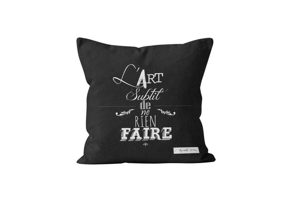 Soleil d'ocre, cushion cover, Polyester, grey, 40 x 40 cm