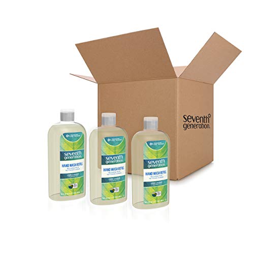 SEVENTH GENERATION HAND WASH REFILL, FREE & CLEAN UNSCENTED, 24 FL OZ