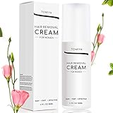 Hair Removal - Tomiya Premium Women's Hair Removal Cream - Skin friendly Painless formula with Aloe Vera & Vitamin E - Depilatory Cream Special Designed for Women