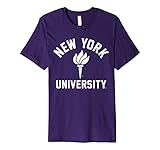 Womens New York University NYU NCAA T-Shirt nyuv1003 Small Purple
