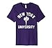 Womens New York University NYU NCAA T-Shirt nyuv1003 Small Purple