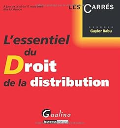 L' essentiel du droit de la distribution