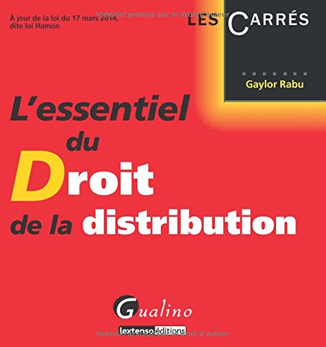 L' essentiel du droit de la distribution