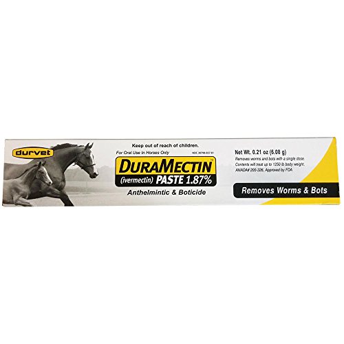 Duramectin Ivermectin Paste 1.87% for Horses, 0.21 oz ...