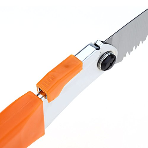 Klappsäge Gartensäge Handsäge Astsäge Gartenarbeit mit Rutschfestem Griff Ergonomische für Zweig Ast 7 Zähne Klappbar Multifunktions Camping – Bild 5