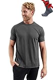 Merino.tech Merino Wool T-Shirt Mens - 100% Organic