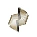 uxcell 1-inch Cutting Dia, 1/2-inch Straight Shank, Tungsten Carbide Core Box Round Nose Router Bits