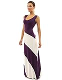 PattyBoutik Women's V Neck Striped Maxi Dress