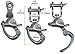 Five Oceans Stainless Steel 5-Inch Jaw Swivel Eye Snap Shackle - FO448