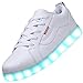 Odema Men USB Charging LED Sport Shoes Flashing Sneakers