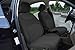 116001 Black-fabric 2 Front Car Seat Covers Compatible To Honda HR-V 2018 2017-2007