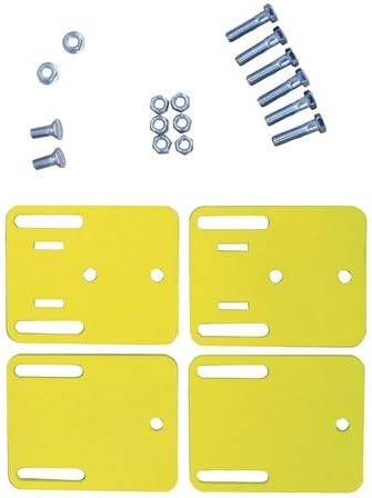 Mount Bracket, Pwdr Ct, Flatbar 4 in. W