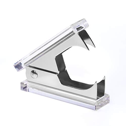 Silver Acrylic Lucite Bundle Premium Stapler, Tape Dispenser