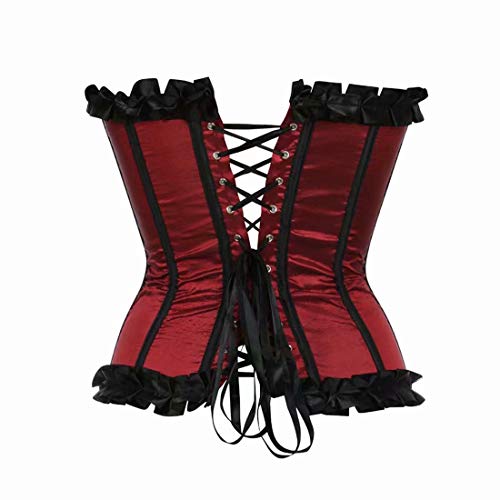 jutrisujo-Bustini-e-Corsetti-da-Donna-Vestito-del-Sexy-di-Fascino-Pizzo-Gotico-Corsetto-Bustino-Shapewear-Intimo-Modellante