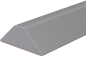 Duzzy 67 Inch Collapsible Shower Water Dam, Shower Threshold Water Stopper Barrier and Retention System and Keeps Water Inside Threshold Dry and Wet Separation, Suitable for Bathroom & Kitchen