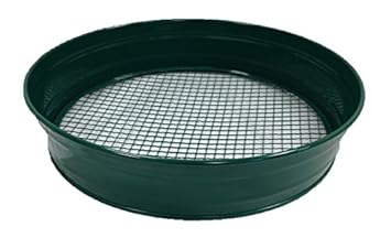 Greenkey 755 8 mm Maschen Gartensieb aus Metall, Grün