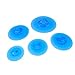 Kitchen + Home Silicone Suction Lids and Food Covers - Set of 5 - Fits various sizes of cups, bowls, pans, or containers!