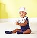 Gerber Baby Boys' 2 Pack Novelty Caps, Baseball Blue, 0-6 Months