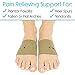 Vive Arch Compression Sleeve (Pair) – Plantar Fasciitis Support Insert for High & Low Arches, Women, Men – Gel Cushion Insole Sock Brace for Flat Feet – Orthotic Foot Wrap for Heel Spurs Pain Reliefthumb 3