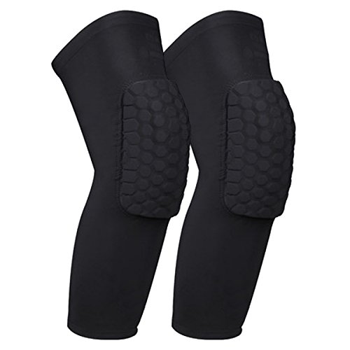 image for Protective Knee Pads, AMOSTING 2 Packs Anti-slip Basketball Knee Pads 
