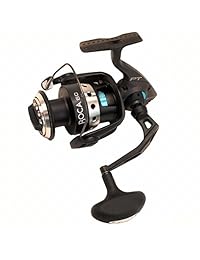Quantum bsp60ptsd boca ptsd   Carrete de pesca con 30 Pound Capacidad máxima de arrastre, 320 yard, 50 Pound Line, Color negro acabado
