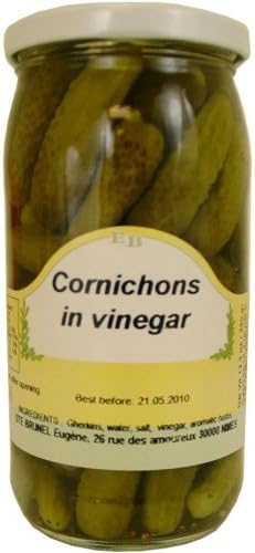 Brunel French Imported Cornichons (Gherkins) 190gr 6.7 oz