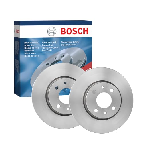 Bosch BD557 Discos de Freno Delanteros - 257,2 mm - 1 Juego de 2 Discos