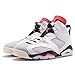 Men's Nike Jordan Retro 6 (9.5, White/Infrared 23/Neutral Grey/White/Sail)