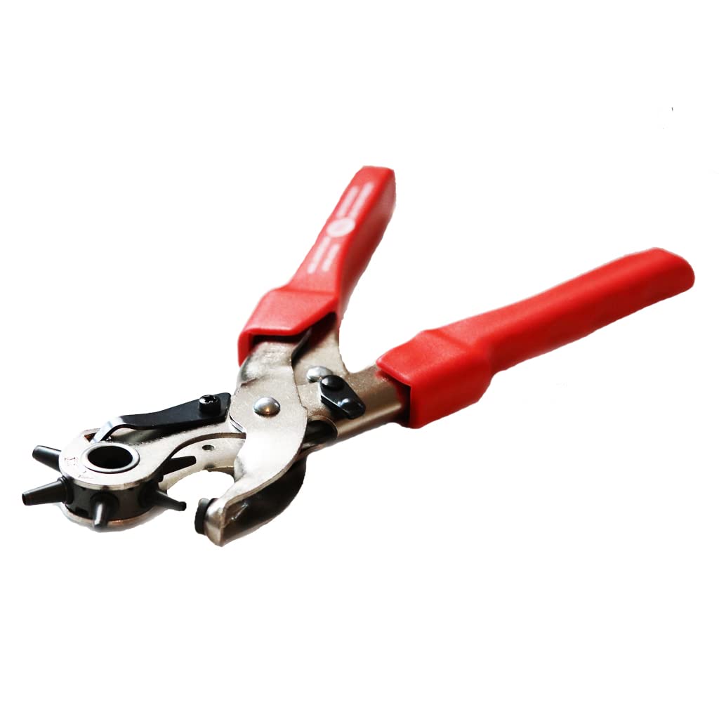 Maun 2233-200 Heavy Duty Revolving Leather Hole Punch Plier