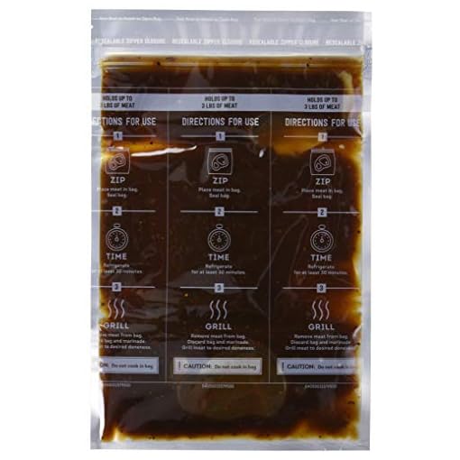 Kraft Liquid Marinade Bag, Original, 12 Ounce (Pack Of 10) pelletsmokerhq