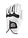 WILSON Sporting Goods Staff Grip Soft Golf Glove, Men's Medium/Large, Left Hand, White/Black (WGJA00560ML)