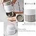 Podinor Pill Cutter Splitter, Vitamin Tablet Splitter Crusher, Multifunction 3 in 1 Medicine Grinder with Small Pill Box Container