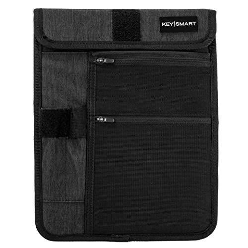 KeySmart Urban21 - Backpack & Bag Accessories (Pocket Organizer, Black)