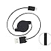 Micro USB Cable,BestElec 3-Pack Retractable USB to Micro-USB Sync & Charge Cable for Android,Samsung, HTC and More-£¨Black£