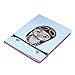 iPad 2/3/4 Case, Dteck(TM) Cartoon Cute Pattern PU Leather Flip Stand Case with [Cards Slots&Money Holder] for Apple the New iPad 4 & 3 with Retina Display / iPad 2 (02 Big Eyes Owl)