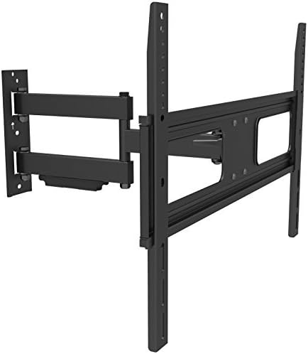 Fotolux Premium Full Motion TV Wall Mount for 37-70" LED LCD Plasma Flat Screen Monitor up to 110 lb VESA 200 x 200 - 600 x 400mm, Articulating 18.6 inch Extension Arm, Super low 2.3 inch profile