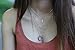 Sterling Silver Three Interlocking Circles Necklace - Triple Circle Infinity Jewelry for 3 Best Friends