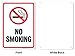 No Smoking Signs for Business Sign, 10x7 Inches, Rust Free .040 Aluminum, Fade Resistant, Made in USA by Sigo Signs