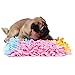 LEMONDA Pet Dog Snuffle Mat Training Feeding Mat Nosework for Dogs Activity Fun Play Mat for Relieve Stress Restlessness 19