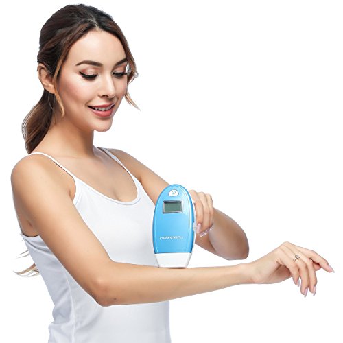 IPL Hair Removal System - TUMAKOU-T6 Permanent Painless Hair Removal Device, 400000 Flashes Professional Light Epilator for Woman and Man (HR+SR+AC)