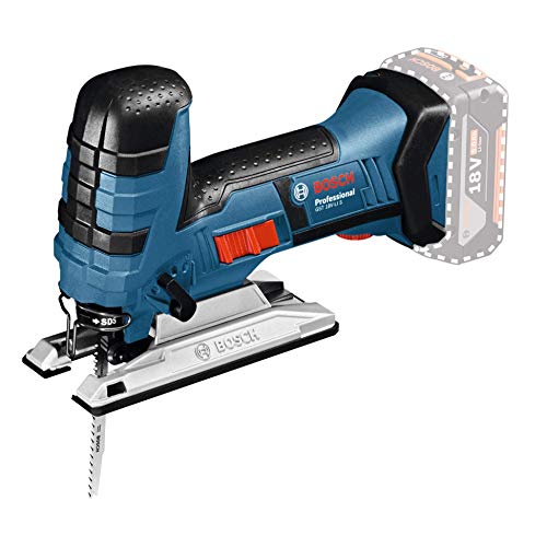 Bosch Professional 18V System Akku Stichsäge GST 18 V-LI S (Stabversion, Schnitttiefe in Holz/Alu/Metall: 120/20/8 mm, 3… – Bild 5