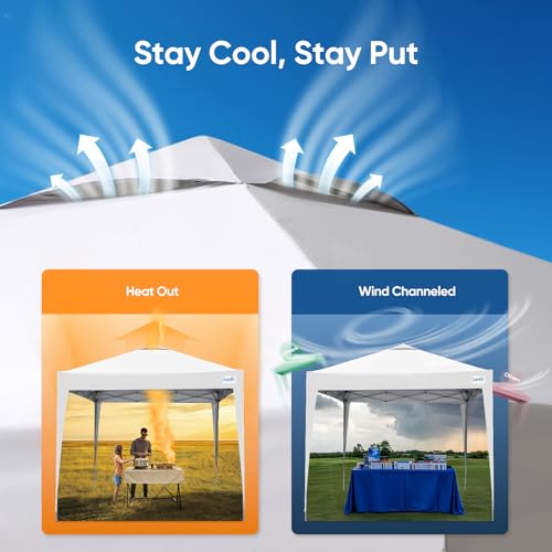 Quictent 10x10 Pop Up Canopy Tent: Portable Instant Shelter for Outdoor Events image 22