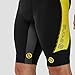 SKINS Mens Skins DNAmic Men's Compression Half Tights/Shorts, black/Citron, Small