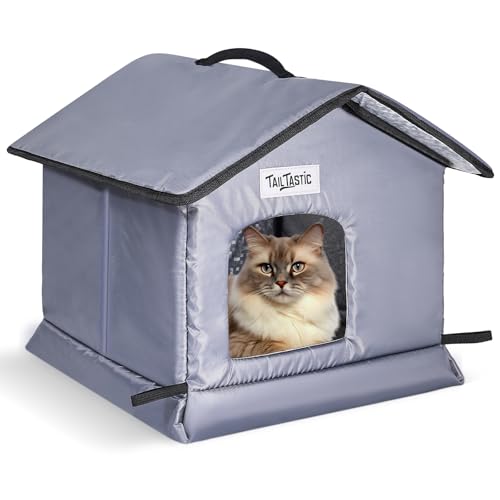 TailTastic Weather Outdoor Cat House