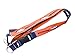 Aminco NFL Denver Broncos Reversible Lanyard, Team Colors, one Size (NFL-LN-162-04)
