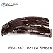 ECCPP Brake Shoes Fits for Honda Rancher 350 Rancher 400 Foreman 400 Foreman 450 1995-2007, EBC347 351 Front and Rear Brake Shoes
