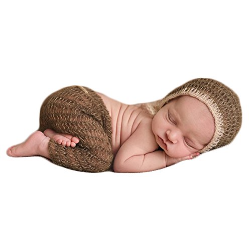 Fashion Luxury Unisex Newborn Baby Girl Boy Outfits Photography Props Hat Pants